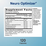 Jarrow Formulas Neuro Optimizer Capsules packaging details