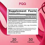Jarrow Formulas PQQ Supplement bottle side view