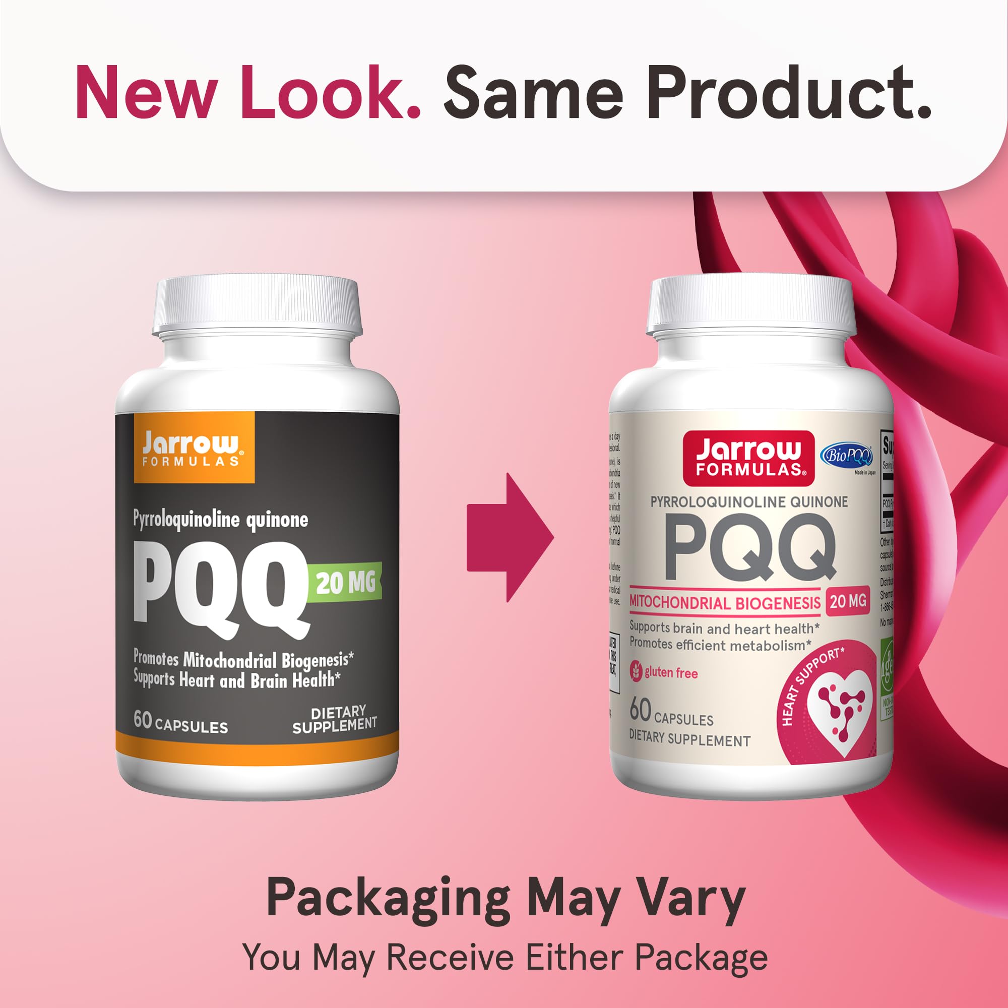 Jarrow Formulas PQQ Supplement bottle with label