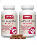 Jarrow Formulas Red Yeast Rice & CoQ10 Supplement front view, 1200mg
