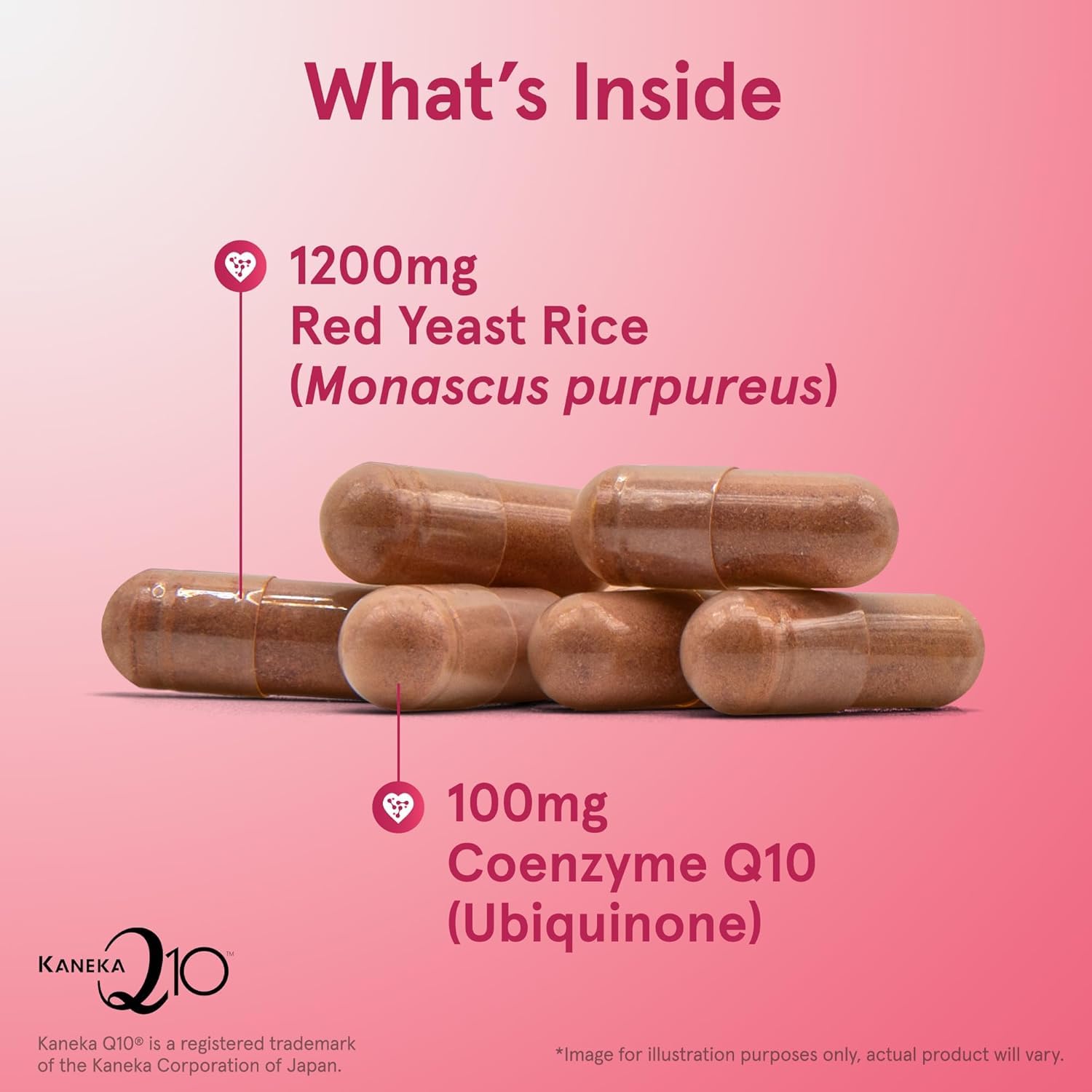 Jarrow Formulas Red Yeast Rice & CoQ10 Supplement packaging details