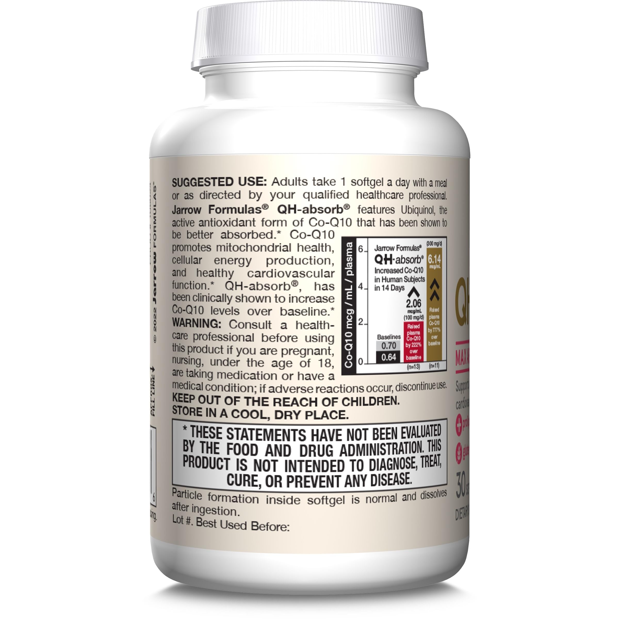 Jarrow Formulas Ubiquinol CoQ10 Softgels lifestyle scene