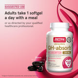 Jarrow Formulas Ubiquinol CoQ10 Softgels with measuring spoon