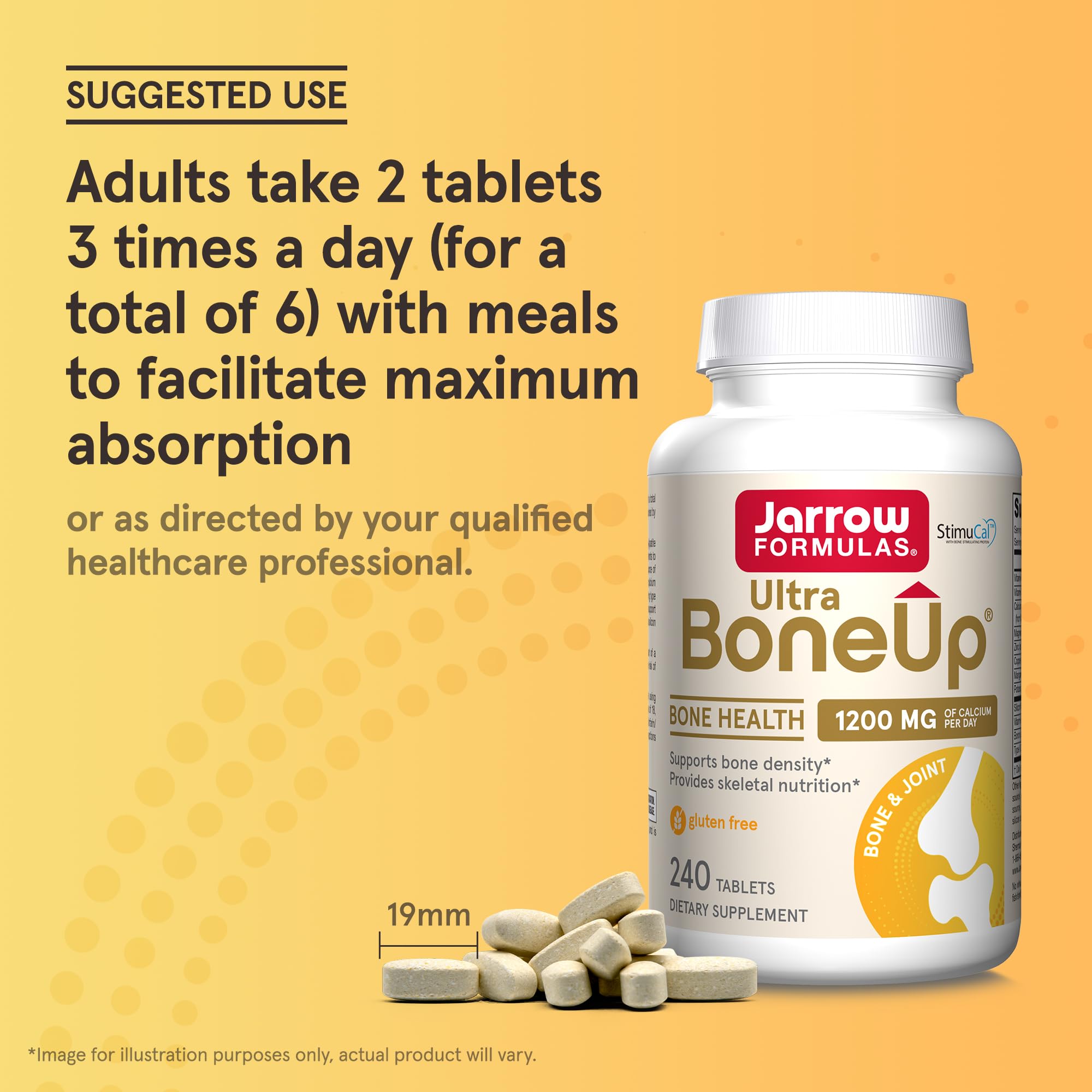 Jarrow Formulas Ultra BoneUp Calcium Supplement packaging