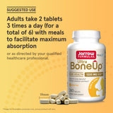Jarrow Formulas Ultra BoneUp Calcium Supplement packaging