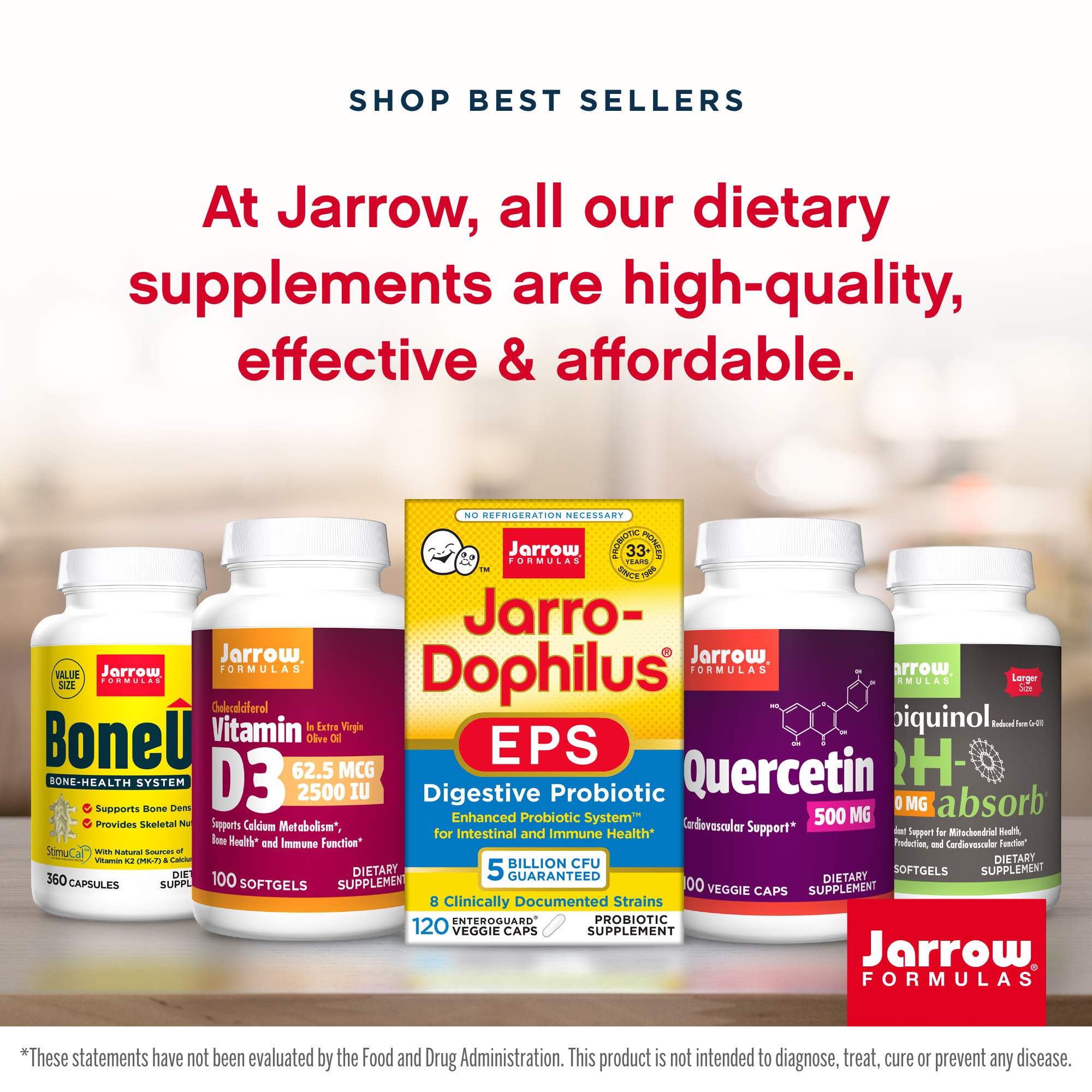 Jarrow Formulas Vitamin D3 Softgels 2500 IU with other supplements
