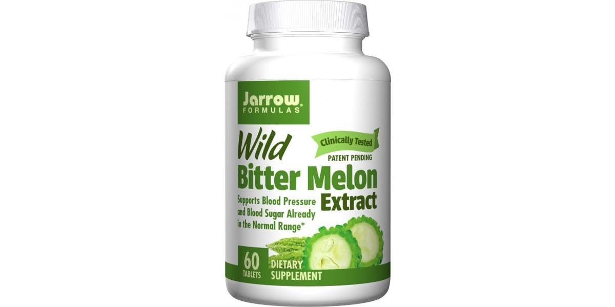 Jarrow Formulas Wild Bitter Melon Extract 60 tablets bottle front view