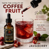 Javaberry Coffee Fruit Liquid Concentrate 60ml packaging details