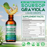 Javeriah Soursop Graviola Liquid Drops 60ML bottle with dropper
