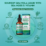 Javeriah Soursop Graviola Liquid Drops 60ML with ingredients