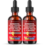 JB Wellness Co Berberine with Ceylon Cinnamon Drops front view