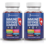 JB Wellness Co daily wellness Defense Capsules 100mg front view