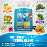 JB Wellness Co Elderberry Supplement close-up of capsules