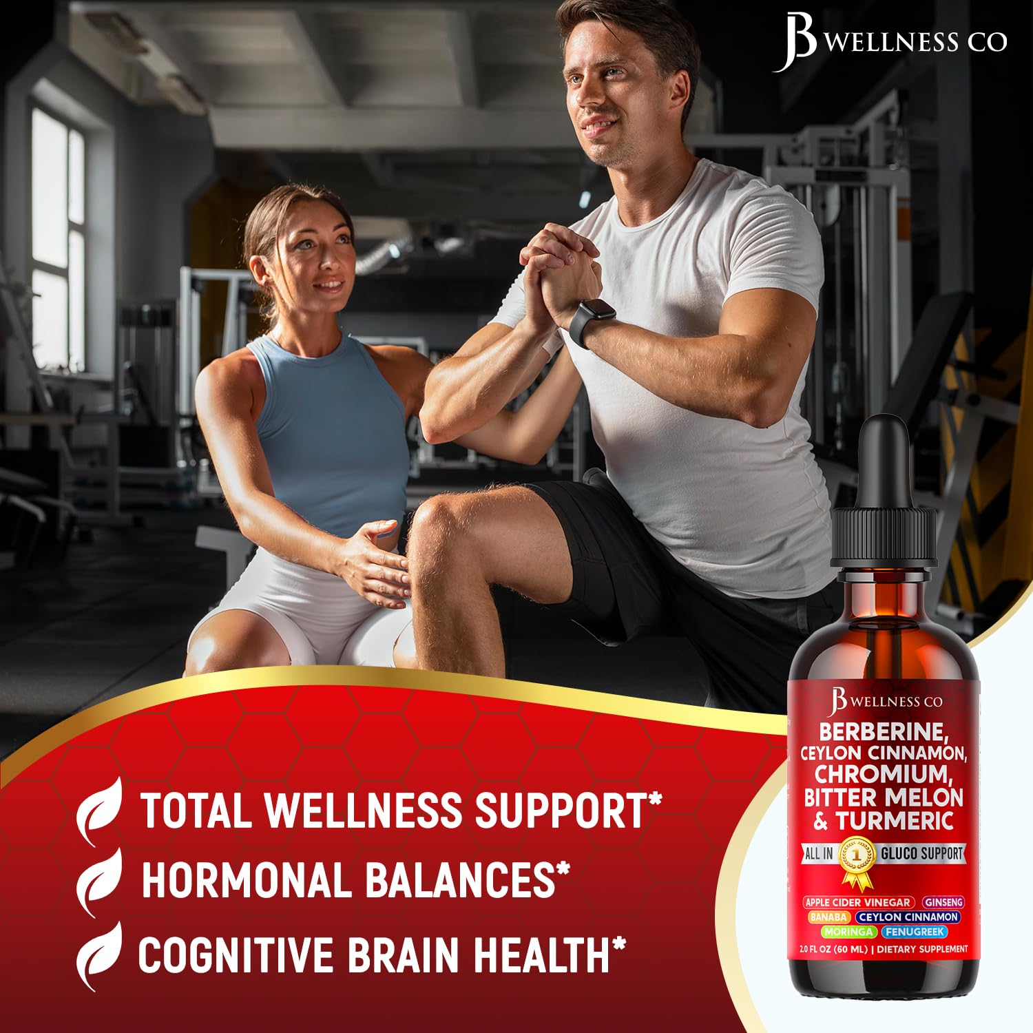 JB Wellness Co Gymnema Sylvestre Drops ingredients list