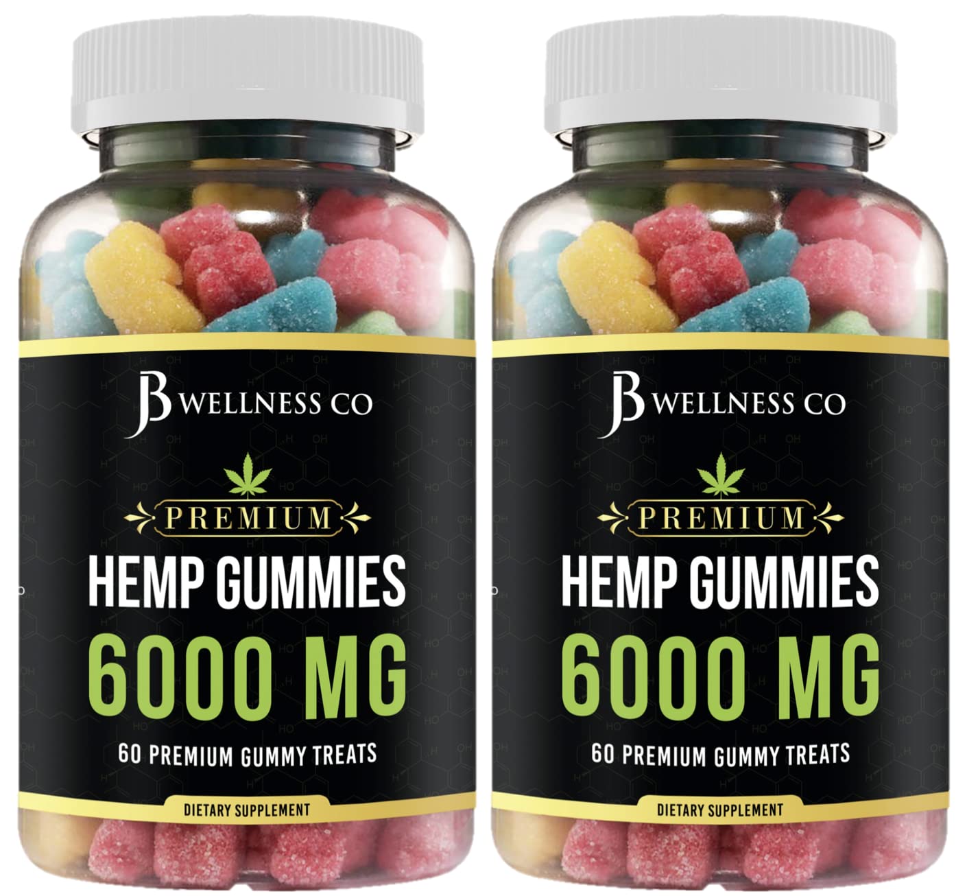 JB Wellness Co Omega 3-6-9 Supplement 440g front view