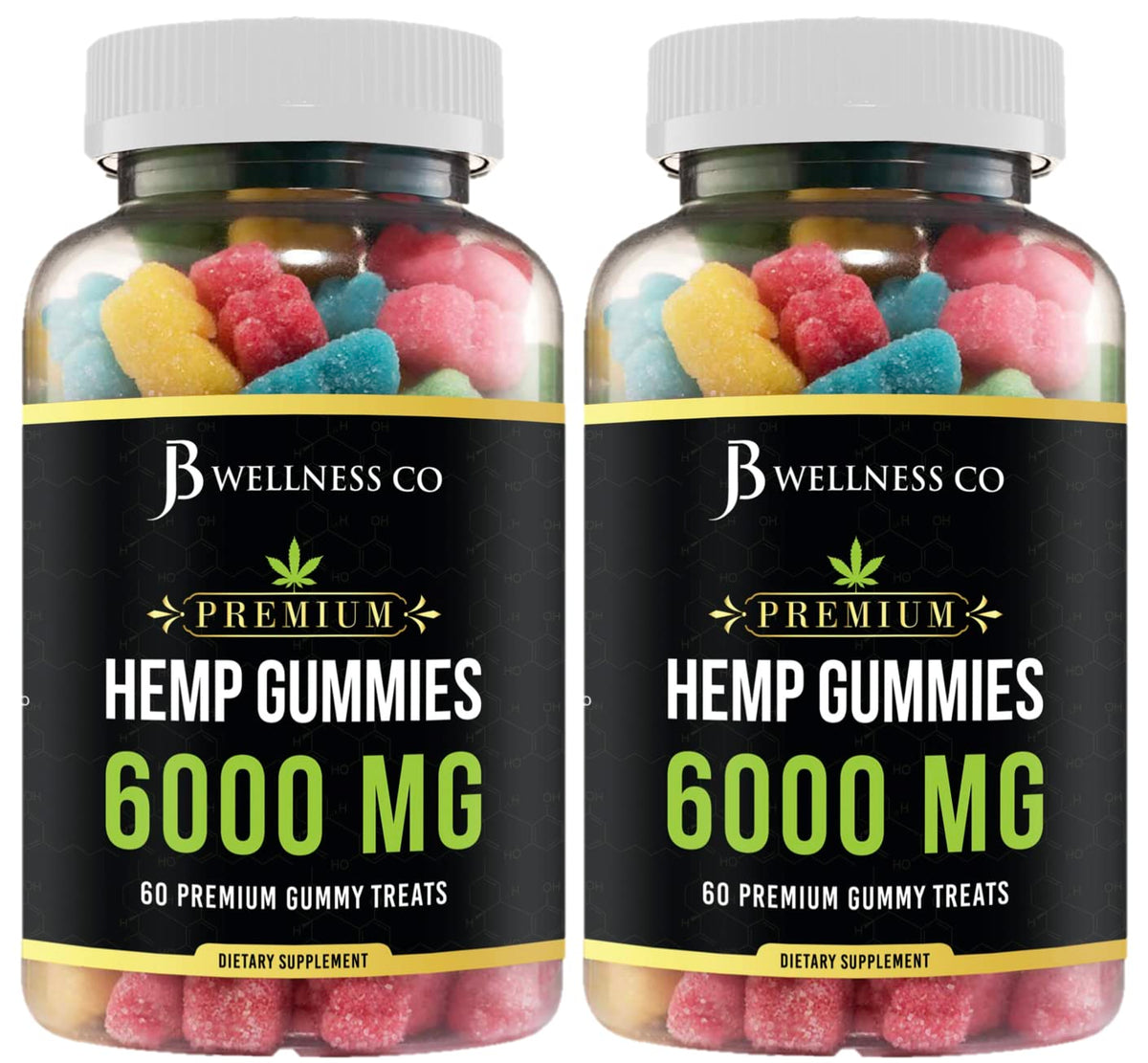 JB Wellness Co Omega 3-6-9 Supplement 440g front view