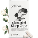 Jellicoe Silent Mind Sleep Caps 60 Count front view