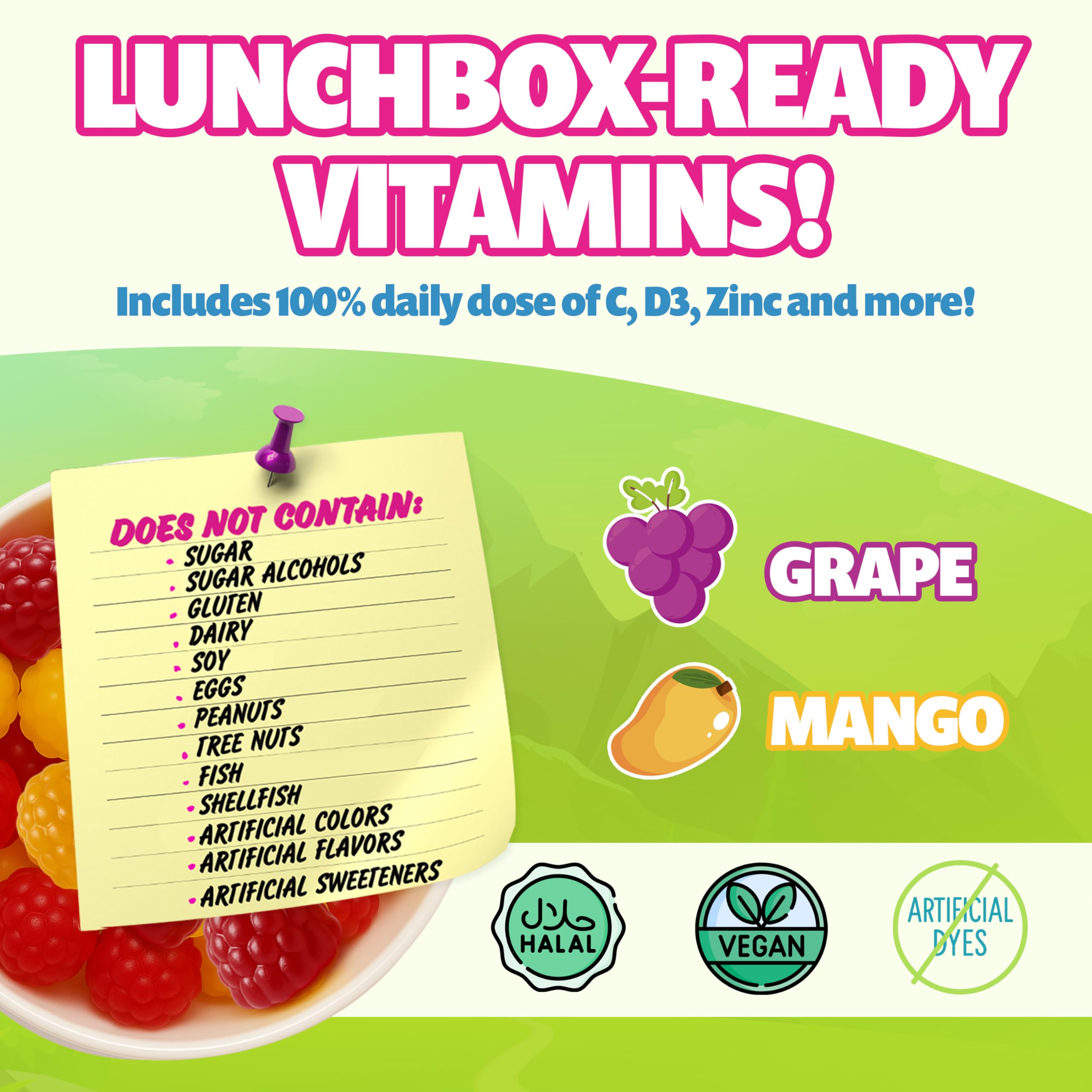Jelly.Boo Multivitamin Gummies individual snack pack
