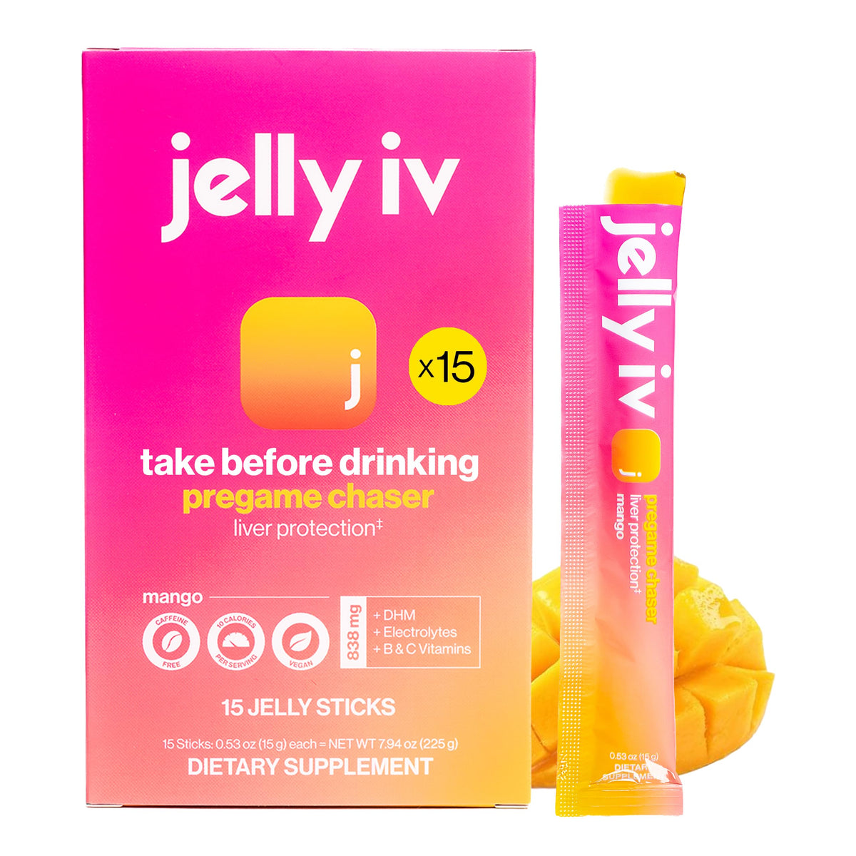 Jelly IV Jelly Stick front view with packaging