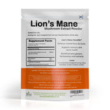 Jetsu Lion's Mane Mushroom Extract Powder 227g with coffee cup