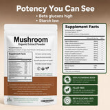Jetsu Mushroom Supplement 10 Blend Organic Extracts capsules
