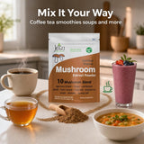 Jetsu Mushroom Supplement 10 Blend Organic Extracts ingredients list