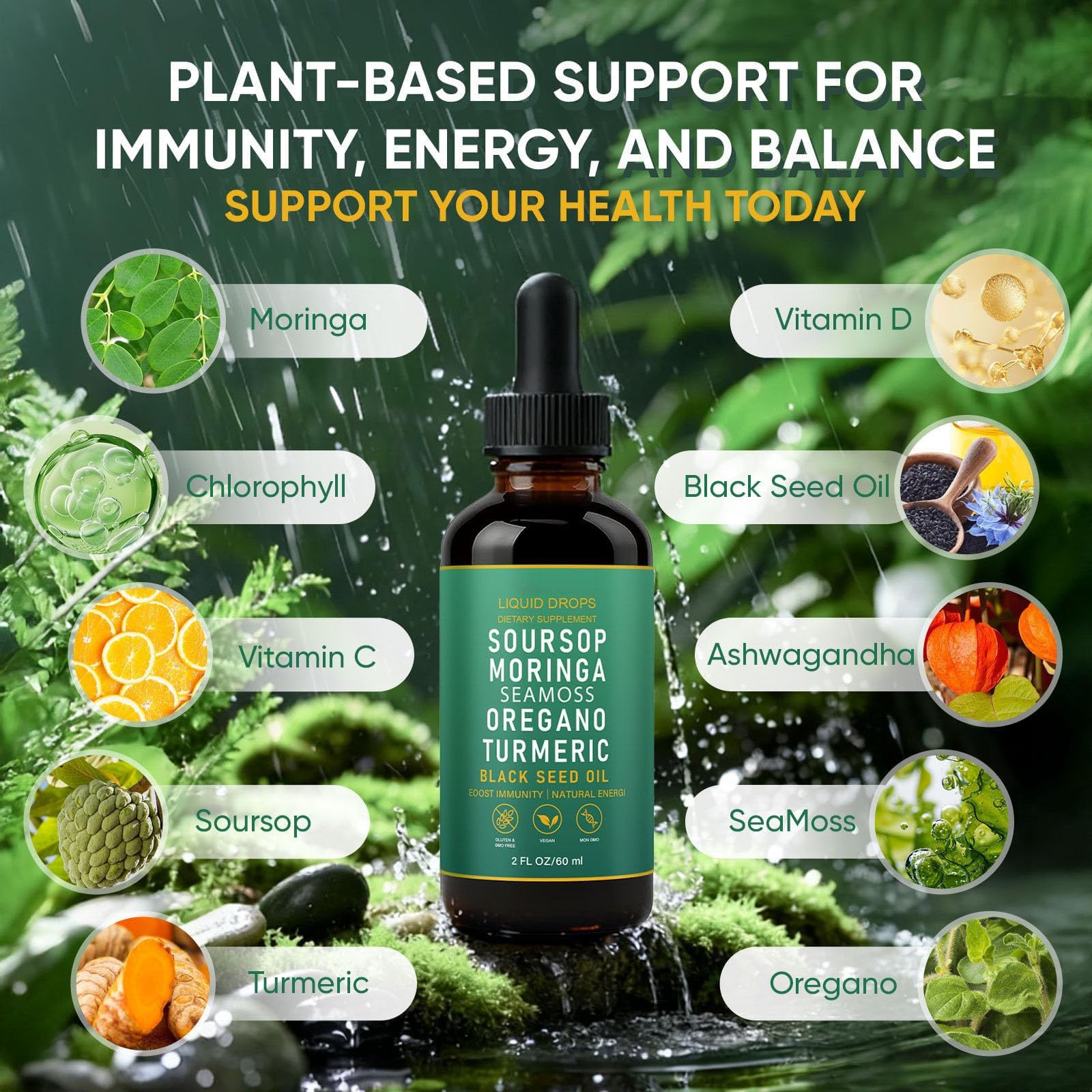 Jfsyb Soursop Bitters Drops 10 extracts overview