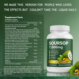 Jfsyb Soursop Bitters Drops ingredients list on packaging