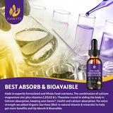 JIANKYTZ Calcium Magnesium Zinc Liquid Drops measuring dropper