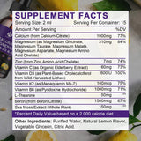 JIANKYTZ Calcium Magnesium Zinc Liquid Drops with D3 and K2 ingredients