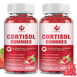 JIANKYTZ Cortisol Gummies bottle front view with strawberry flavour