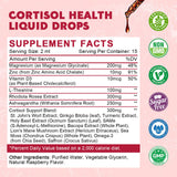 JIANKYTZ Cortisol Liquid Drops bottle with raspberry flavour
