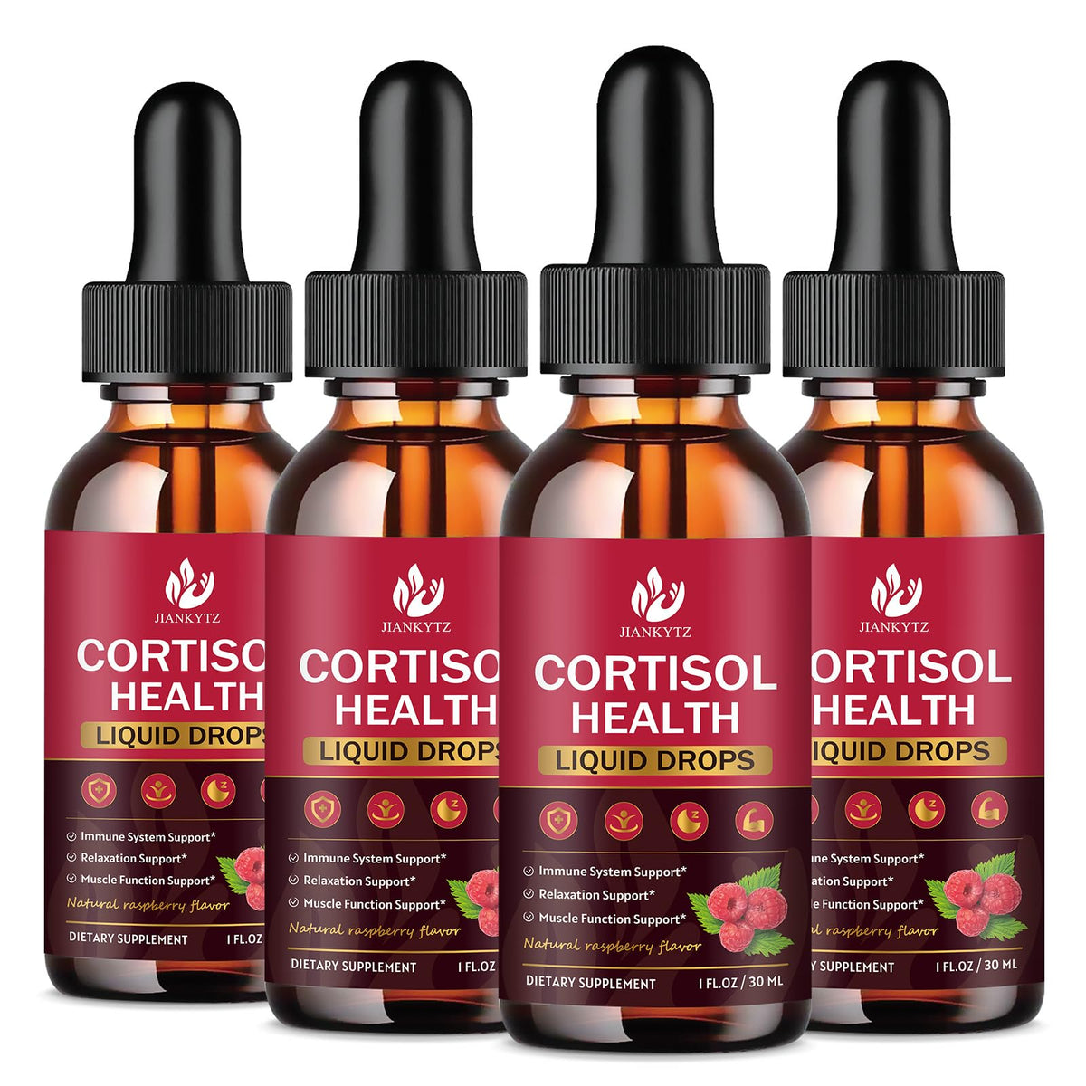 JIANKYTZ Cortisol Liquid Drops for Women front view