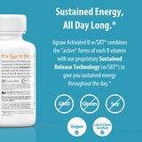 Jigsaw Health Activated B w/SRT B-Complex Supplement capsule close-up