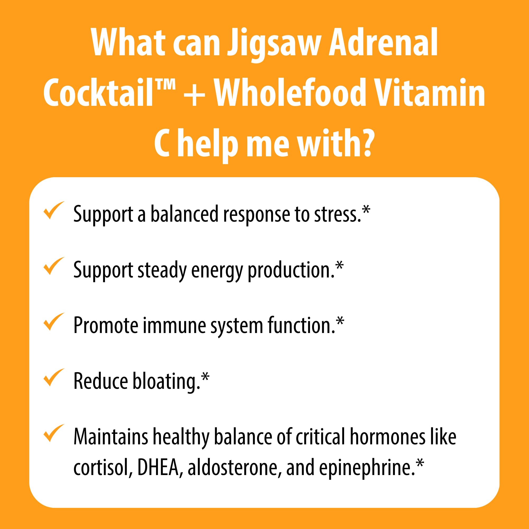 Jigsaw Health Adrenal Cocktail 240g product packaging