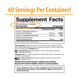 Jigsaw Health Adrenal Cocktail 390g side view showing ingredients