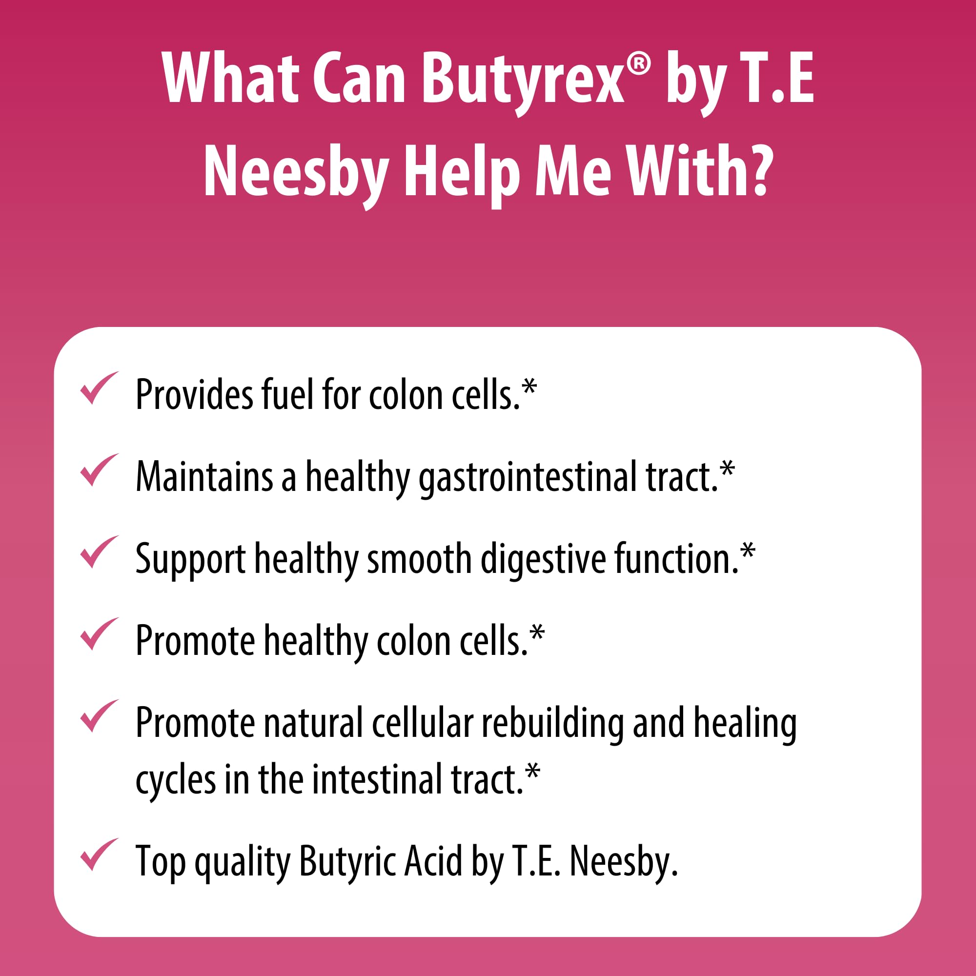 Jigsaw Health Butyrex Butyrate Complex 600mg capsules on a wooden table