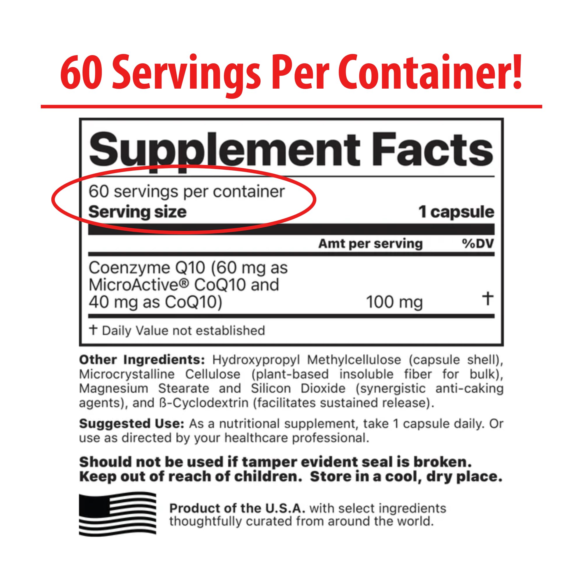 Jigsaw Health CoQ10 supplement bottle side view