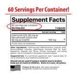 Jigsaw Health CoQ10 supplement bottle side view