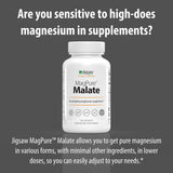 Jigsaw Health Magnesium Capsules with a measuring spoon
