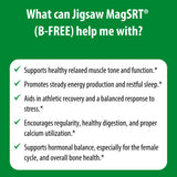 Jigsaw Health Magnesium Supplement on a wooden table