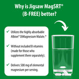 Jigsaw Health Magnesium Supplement with a measuring spoon