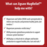 Jigsaw Health MagRelief Magnesium Supplement side view
