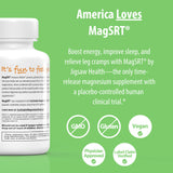 Jigsaw Health MagSRT Magnesium Supplement 122g side view