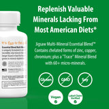 Jigsaw Health Multi-Mineral Essential Blend 50g capsules with ingredients list