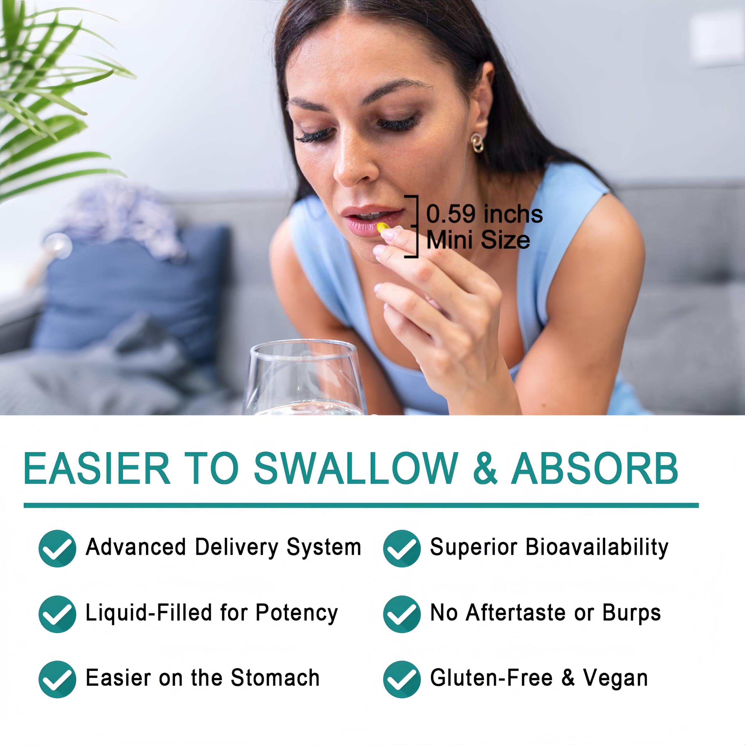 JINGYAT Alpha Lipoic Acid softgels in hand