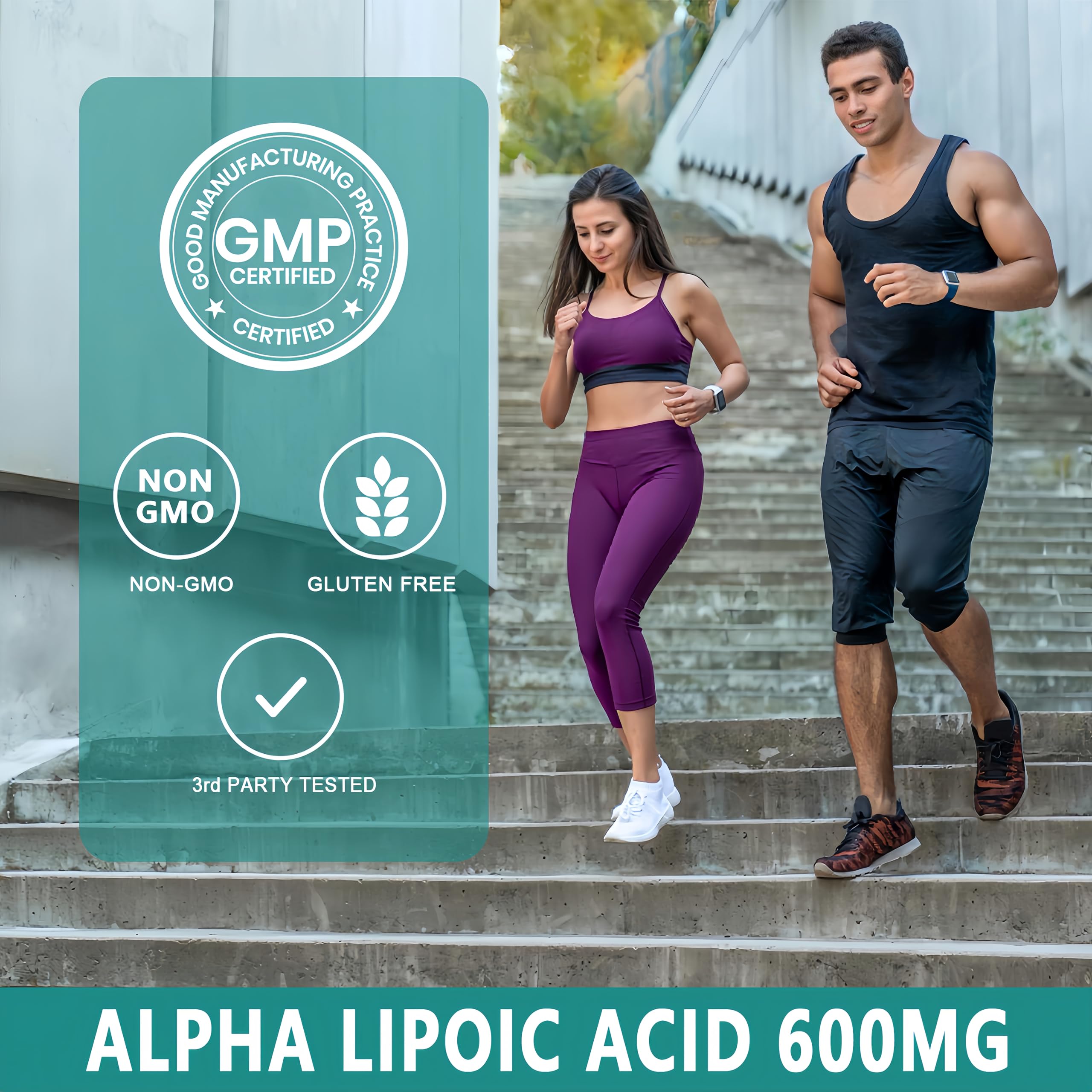 JINGYAT Alpha Lipoic Acid softgels side view