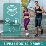 JINGYAT Alpha Lipoic Acid softgels side view