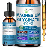 JINGYAT Liquid Magnesium Glycinate 400mg front view