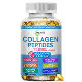 JINGYAT Multi Collagen Peptides Softgels front view